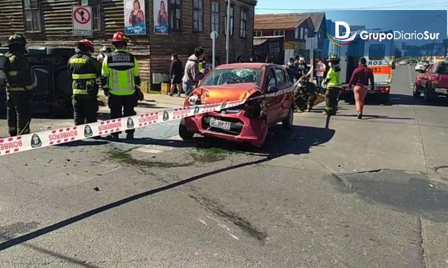 Cinco personas lesionadas deja accidente de tránsito en Osorno