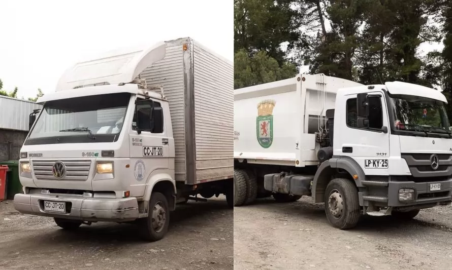 Municipalidad fortalecerá el reciclaje con dos nuevos camiones de recolección
