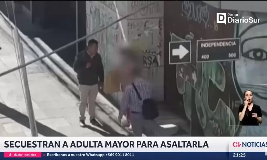 Chilevisión revela detalles sobre secuestro en pleno centro de Valdivia