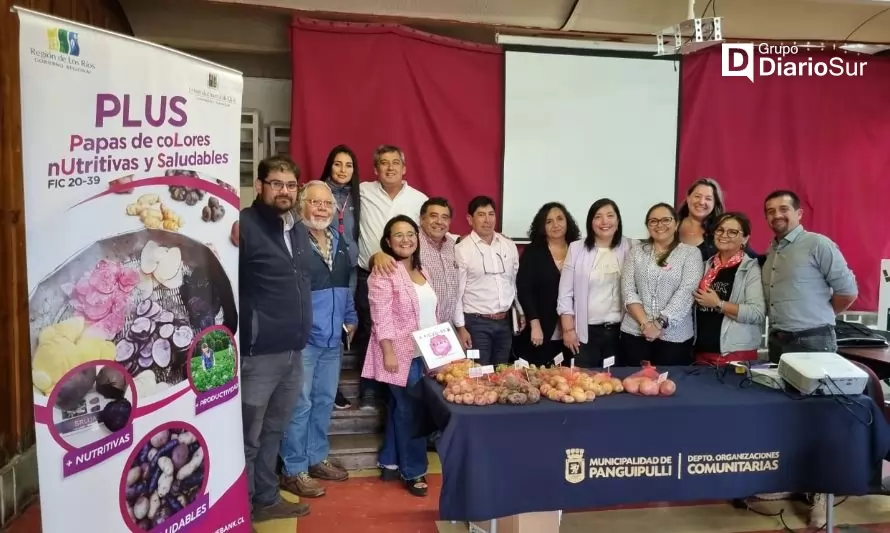 En Panguipulli generan mesa intersectorial para impulsar proyecto FIC "Papas Plus"
