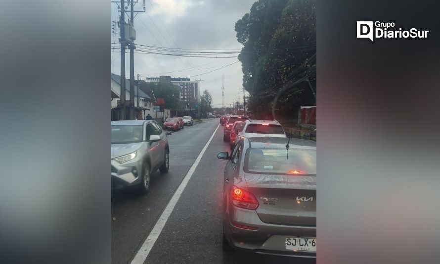 Nuevos semáforos generaron tacos en distintos puntos de Valdivia