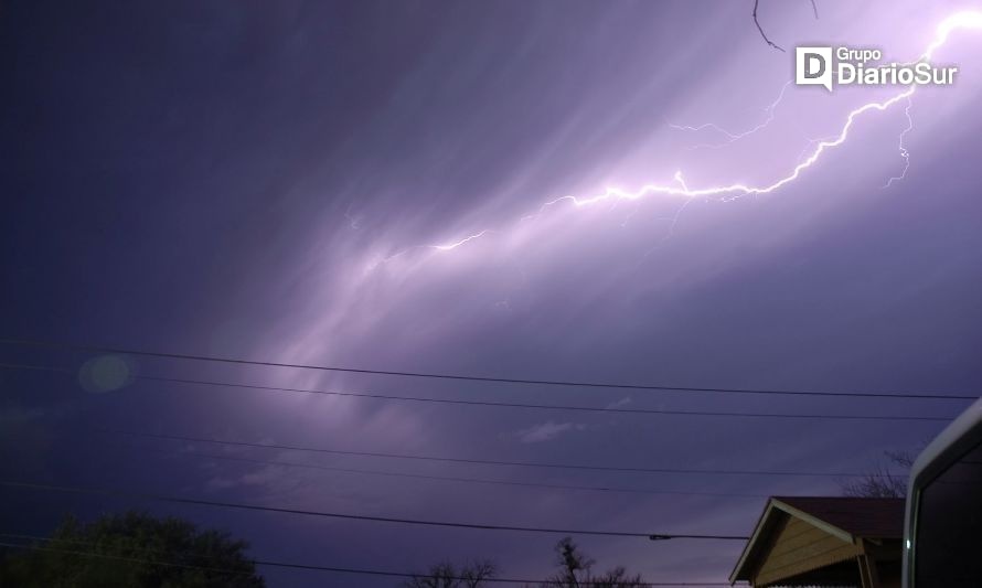 Actualizan Alerta Temprana Preventiva para Los Ríos por tormentas eléctricas